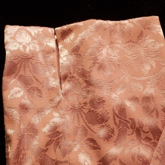 Bandolino Best Pink ( Petal 56) Brocade Dress Pants 12 NWT - Picture 13 of 16
